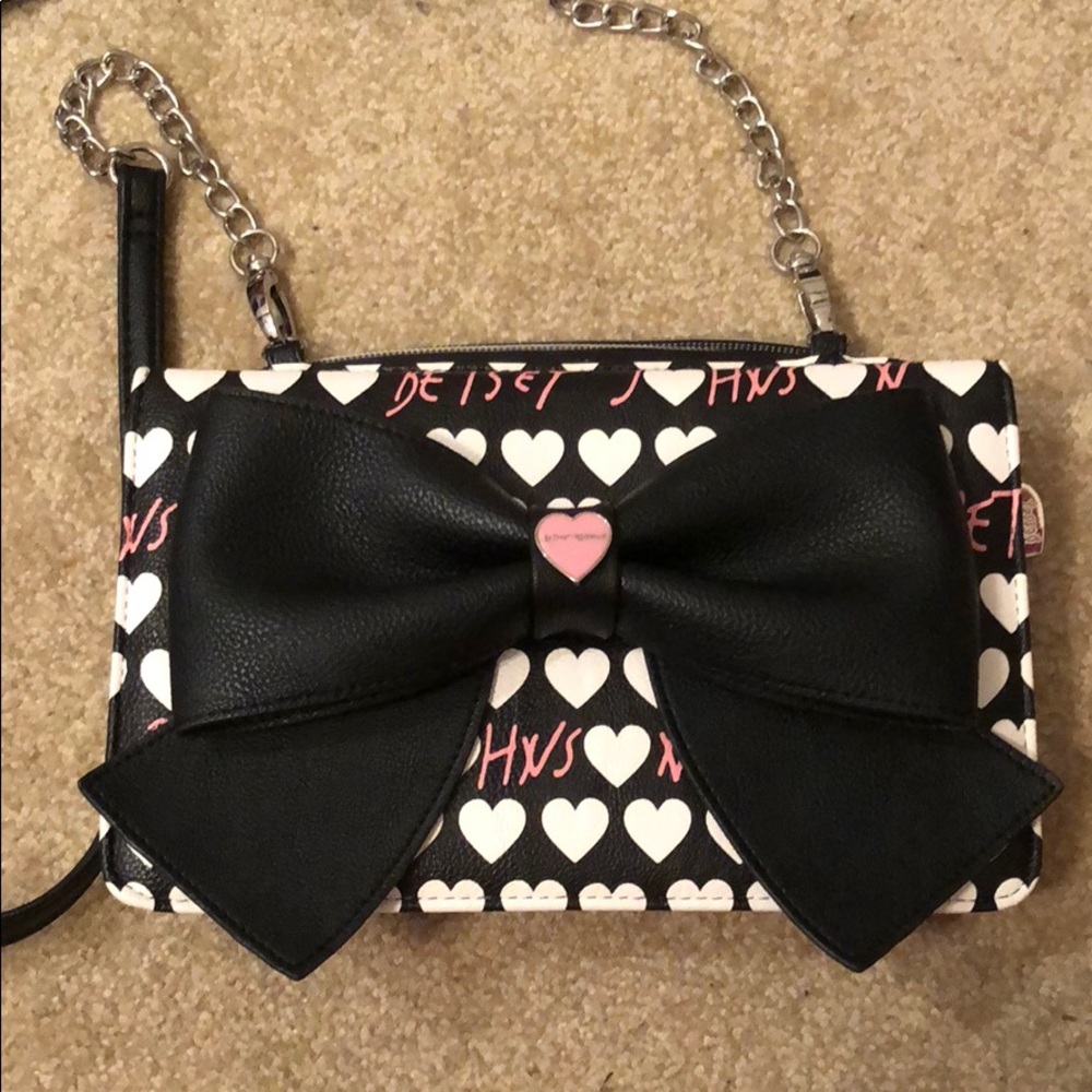 Authentic Betsy Johnson crossbody